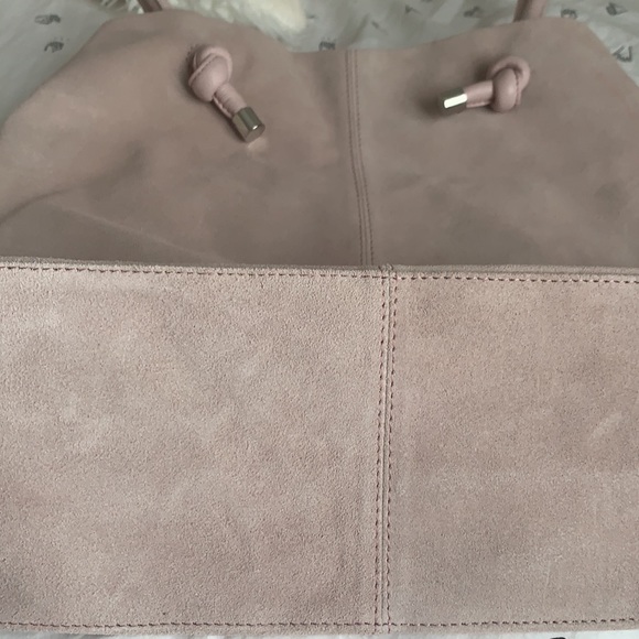 Top shop pink suede tote - Picture 2 of 5